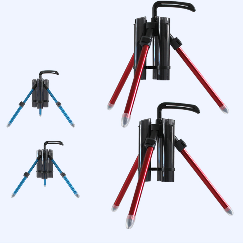 Portable Fishing Rod Support Tripod Stand Barrel Holder
